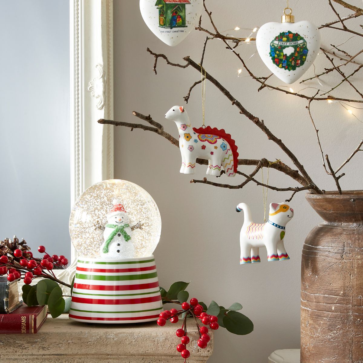 Kit Kemp Patchwork Kit Cat Ornament image number null